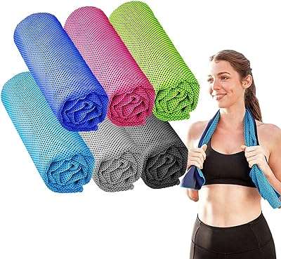 Lot de 6 serviettes de sport serviettes rafraîchissantes légères en microfibre pour l'entraînement le et. DIAYTAR COTE D'IVOIRE  vous offre un large éventail de produits discount adaptés à tous les budgets. Faites des bonnes affaires sur une sélection d'articles pour la maison, l'électroménager, l'informatique, la mode et les gadgets. Profitez de nos prix cassés et découvrez une nouvelle façon de faire des économies sans sacrifier la qualité !