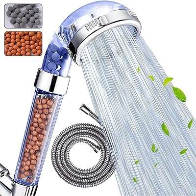 Ensemble de pomme de douche avec filtre haute pression à économie d'eau pour une meilleure. Achat malin en ligne ? C'est chez DIAYTAR COTE D'IVOIRE  ! Parcourez notre boutique en ligne généraliste et trouvez tout ce dont vous avez besoin à des prix réduits. Que ce soit pour équiper votre maison, mettre à jour votre garde-robe ou obtenir les derniers gadgets, notre sélection discount saura vous satisfaire sans vous ruiner !