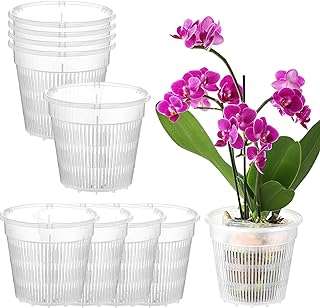 Ensemble de pots d'orchidées transparents avec trous de 10 pièces fleurs d'intérieur et d'extérieur en plastique. Faites des économies sans compromettre votre satisfaction avec DIAYTAR COTE D'IVOIRE . Notre boutique en ligne propose une variété de produits discount dans différentes catégories, de l'électronique à la mode. Trouvez tout ce dont vous avez besoin à des prix imbattables !
