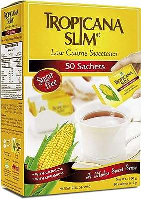 Édulcorant faible en calories 100 g tropicana slim. DIAYTAR COTE D'IVOIRE  - votre guichet unique pour des produits discount dans tous les domaines. Redécorez votre maison, améliorez votre cuisine, restez à la pointe de la mode et profitez des derniers gadgets, le tout à des prix exceptionnels. Dites adieu aux achats coûteux et bienvenue aux bonnes affaires !