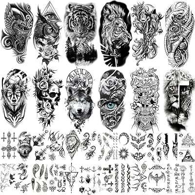 Dayoung 36 feuilles de tatouages ​​temporaires 3d pour hommes femmes adultes. DIAYTAR COTE D'IVOIRE, la boutique en ligne polyvalente qui répond à tous vos besoins d'articles ménagers à bas prix. Des ustensiles de cuisine pratiques aux produits d'entretien essentiels, nous avons tout ce dont vous avez besoin pour faciliter votre quotidien sans dépenser une fortune. Ne manquez pas nos bonnes affaires !