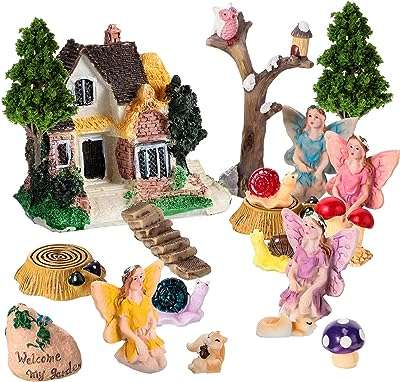 31 pièces accessoires de jardin féerique miniatures de jardin fournitures de maison décoration. À la recherche de bonnes affaires ? Ne cherchez plus ! DIAYTAR COTE D'IVOIRE  est là pour vous. Avec une gamme complète de produits discount, allant de la maison à l'électroménager, de l'informatique à la mode et aux gadgets tendance, vous trouverez sûrement ce que vous cherchez tout en réalisant des économies substantielles.