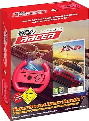 Super street racer bundle + accessoire de roue jeu nintendo switch [code dans une boîte]. DIAYTAR COTE D'IVOIRE  est votre guichet unique pour des produits discount de premier ordre. Parcourez notre catalogue en ligne et découvrez notre sélection soigneusement choisie d'articles pour la maison, l'électroménager, l'informatique et la mode, tous disponibles à des prix abordables. Vous ne trouverez pas de meilleurs deals ailleurs !