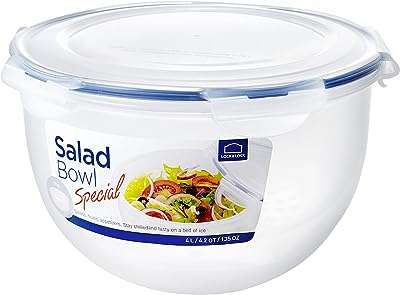 Bol à salade spécialisé luk'n lock 4 litres hsm957. DIAYTAR COTE D'IVOIRE  : votre partenaire idéal pour des achats en ligne abordables et variés. Parcourez notre large sélection de produits discount, des appareils électroménagers aux vêtements et accessoires de mode, en passant par les gadgets dernier cri. Faites des économies sans compromettre la qualité grâce à DIAYTAR COTE D'IVOIRE  !