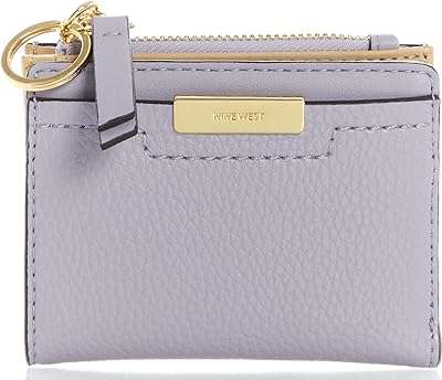Petit portefeuille zippé de la collection lason pour femme par nine