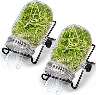 Bocaux de regroupement avec couvercles grillagés kit de culture de graines germées germination. DIAYTAR COTE D'IVOIRE  - La boutique en ligne qui vous offre des prix imbattables sur une large gamme de produits discount. Ajoutez du style à votre maison avec nos articles de décoration, simplifiez votre quotidien avec des électroménagers modernes, restez connecté avec nos gadgets technologiques et adoptez les dernières tendances de la mode sans vous ruiner. Faites de bonnes affaires à chaque achat chez nous !