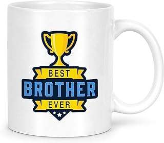 Tasse à café en céramique idream citation imprimée meilleur frère de tous les temps. DIAYTAR COTE D'IVOIRE  - votre guichet unique pour des produits discount dans tous les domaines. Redécorez votre maison, améliorez votre cuisine, restez à la pointe de la mode et profitez des derniers gadgets, le tout à des prix exceptionnels. Dites adieu aux achats coûteux et bienvenue aux bonnes affaires !
