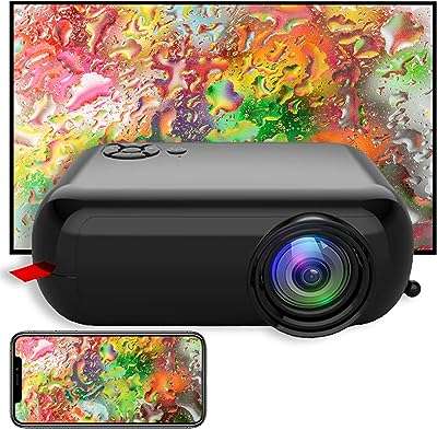 Mini projecteur portable a10 home cinéma 1080p avec haut parleur cadeau pour enfants. Achetez intelligemment chez DIAYTAR COTE D'IVOIRE  et profitez de notre vaste sélection de produits discount. De la décoration pour votre maison aux ustensiles de cuisine en passant par les appareils électroménagers, notre boutique en ligne généraliste vous offre la possibilité de faire des économies tout en vous procurant des produits de qualité.