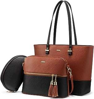 Sac fourre tout polyvalent en similicuir brandshow lot de 3 pièces (marron et noir). DIAYTAR COTE D'IVOIRE, votre adresse incontournable pour des produits discount à portée de clic. Faites des économies sur vos achats en explorant notre large gamme d'articles variés, allant des produits de la maison aux gadgets dernier cri, sans oublier les équipements informatiques et les articles à la mode.