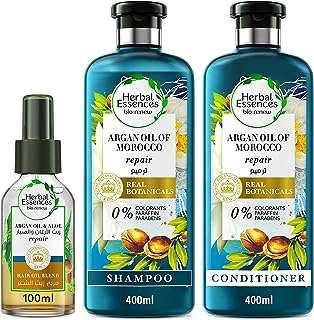 Herbal essences shampooing et après shampoing à l'huile d'argan du maroc l'aloe vera pour cheveux. À la recherche de bons plans ? DIAYTAR COTE D'IVOIRE  est là pour vous ! Explorez notre sélection discount de produits pour la maison, l'électroménager et l'informatique, ainsi que des vêtements à la mode et des gadgets abordables. Des économies garanties sur tous vos achats en ligne !