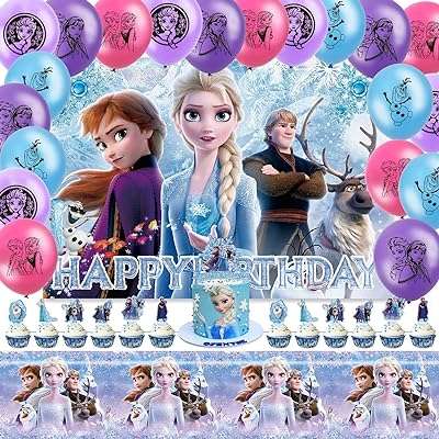Les fournitures de fête d'anniversaire jigiroo la reine des neiges comprennent une couverture. DIAYTAR COTE D'IVOIRE  : la boutique en ligne qui révolutionne votre façon de consommer. Découvrez un large choix de produits discount, de l'électroménager à l'informatique, en passant par la mode et les gadgets, et bénéficiez de prix imbattables sans sacrifier la qualité. Rendez-vous sur notre site dès maintenant et faites-vous plaisir à petits prix !