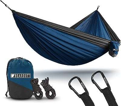 Hamac de camping bear butt équipement pour 2 personnes d'arbre. Votre shopping malin commence ici chez DIAYTAR COTE D'IVOIRE, la boutique en ligne où vous trouverez tout ce dont vous avez besoin à prix mini. Explorez notre vaste sélection d'articles discount, des produits pour la maison aux dernières tendances en mode et en informatique, et offrez-vous des bonnes affaires sans vous ruiner !