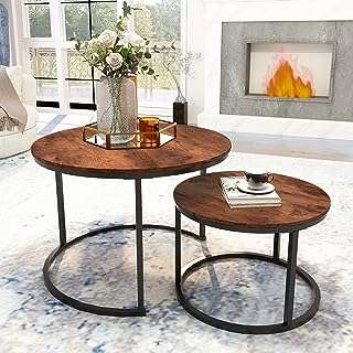 Table à manger ronde rustique avec pieds en métal pour cuisine. DIAYTAR COTE D'IVOIRE  is revolutionizing the way you shop online by offering a wide selection of discounted products under one virtual roof. From top-notch household appliances to high-tech electronics, trendy fashion items, and innovative gadgets, our store ensures you find the best deals on quality products for every aspect of your life.