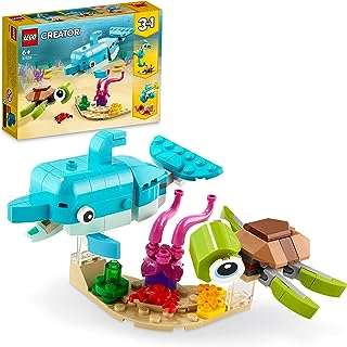 Creator 31128 ensemble 3 en 1 dauphin et tortue (137 pièces). DIAYTAR COTE D'IVOIRE, votre destination shopping pour des réductions imbattables ! Parcourez notre vaste sélection de produits à petits prix, des appareils électroménagers aux accessoires informatiques, en passant par les tenues tendance et les gadgets à la pointe de la technologie. Restez à la mode tout en économisant avec nos offres exceptionnelles !