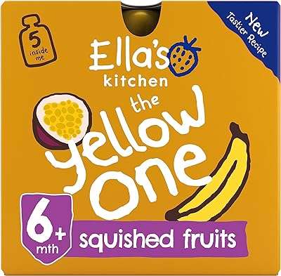 Smoothie aux fruits biologiques ella's kitchen jaune 90 g (paquet de 5). DIAYTAR COTE D'IVOIRE  - votre guichet unique en ligne pour des produits discount irrésistibles. Parcourez notre large éventail de gadgets innovants, d'équipements ménagers pratiques et de vêtements tendance à prix cassés. Ne manquez pas cette opportunité de faire de bonnes affaires et de réaliser des économies considérables.