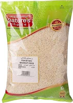 Riz basmati pakistanais nature's choice 2kg. DIAYTAR COTE D'IVOIRE, votre solution discount en ligne pour une large gamme de produits. Trouvez tout ce dont vous avez besoin, de la maison à l'électroménager, de l'informatique à la mode et aux gadgets, à des prix imbattables. Naviguez, achetez et économisez avec notre boutique en ligne conviviale et bénéficiez d'une livraison rapide et fiable.