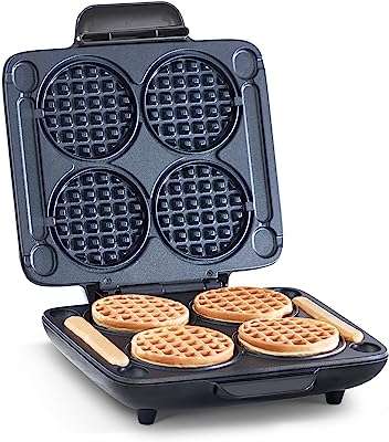Mini gaufrier multifonction dash : quatre mini gaufres parfaites pour les familles et les particuliers. À la recherche de bons plans pour équiper votre maison à moindre coût ? DIAYTAR COTE D'IVOIRE  est là pour vous ! Découvrez notre sélection de produits discount pour la maison, de l'électroménager à la décoration, et profitez de prix imbattables tout au long de l'année.