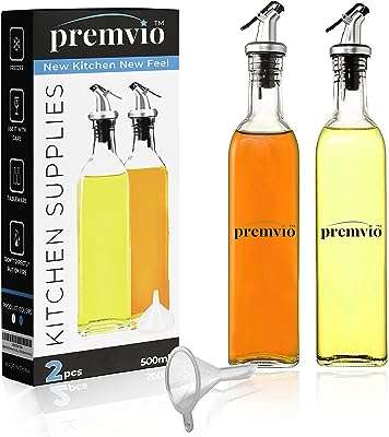 Ensemble de bouteilles distributrices d'huile d'olive en verre primeviewtm de 17 oz bouteille et vinaigre. Révolutionnez votre façon de magasiner en ligne avec DIAYTAR COTE D'IVOIRE . Notre plateforme propose une multitude de produits discount, allant des appareils ménagers aux accessoires de mode à des prix défiant toute concurrence. Profitez de l'expérience shopping idéale tout en réalisant des économies importantes.
