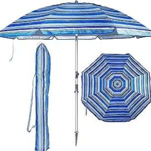 Parapluie de plage royal polar avec mât en aluminium sable de 7. Ne cherchez plus, DIAYTAR COTE D'IVOIRE  est la boutique en ligne qu'il vous faut pour trouver tout ce dont vous avez besoin à petit prix ! Du petit électroménager aux articles de mode tendance en passant par les dernières technologies, explorez notre vaste catalogue et réalisez de véritables bonnes affaires !