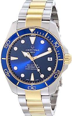 Montre automatique suisse ds action diver 38 mm argent jaune bracelet. DIAYTAR COTE D'IVOIRE, votre destination incontournable pour des produits discount de qualité. Que vous recherchiez des articles pour la maison, l'électroménager, l'informatique, la mode ou les gadgets, notre boutique en ligne saura répondre à tous vos besoins sans vous ruiner !