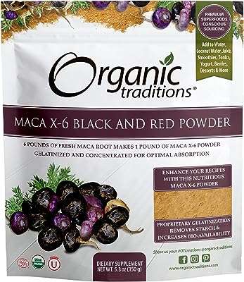 Poudre de maca x organic traditions 6 poudre 6:1 150g. Faites des économies sans sacrifier la qualité sur DIAYTAR COTE D'IVOIRE, votre boutique en ligne discount ultime. Découvrez notre sélection soigneusement choisie de produits dans divers domaines, allant de l'informatique à la mode, et bénéficiez de prix imbattables. Faites-vous plaisir tout en respectant votre budget chez nous.