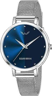Montre analogique louis devin ld l144 blu ch avec chaîne en acier maillé pour femme. DIAYTAR COTE D'IVOIRE, votre destination en ligne pour des produits discount de première qualité. Découvrez notre sélection variée et abordable, allant de la maison à l'électroménager, de l'informatique à la mode et aux gadgets, et réalisez des économies substantielles. Peu importe vos besoins, nous avons tout ce qu'il vous faut à des prix compétitifs. Ne manquez pas nos offres spéciales et profitez d'un shopping en ligne facile et économique.