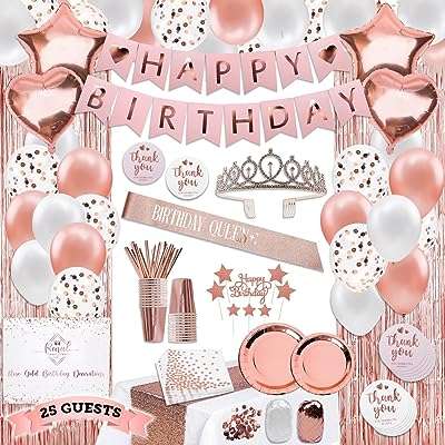Ensemble de décorations de fête d'anniversaire pour filles garçons adolescents femmes et adultes. Découvrez DIAYTAR COTE D'IVOIRE, la boutique en ligne où vous pouvez trouver tout ce dont vous avez besoin à prix réduit. Faites des économies sur les produits de la maison, l'électroménager, l'informatique, la mode et bien plus encore. Parcourez notre sélection variée et dénichez les meilleures affaires dès maintenant!