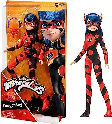 Miraculous playmates toys 105" poupée lysibag dragon bag avec looning kwame et bandeau. DIAYTAR COTE D'IVOIRE  est votre complice pour des achats malins. Explorez notre boutique en ligne et dénichez des affaires incroyables sur une gamme variée de produits, allant de l'informatique à la maison en passant par la mode. Optez pour des produits de qualité à prix discount, sans compromis.
