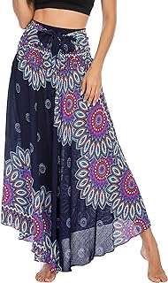 Jupe portefeuille longue style bohème hippie pour femme taille haute bohème. DIAYTAR COTE D'IVOIRE  est la référence en matière de produits discount en ligne. Parcourez notre catalogue et trouvez des articles indispensables pour la maison, des appareils électroménagers de qualité, des solutions informatiques abordables, des vêtements tendance et des gadgets à des prix incroyables.