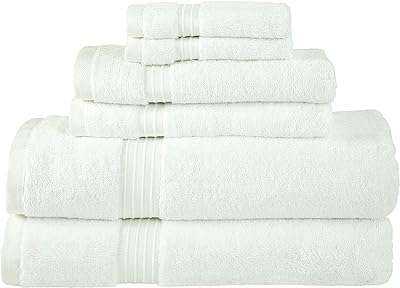 Bliss casa ensemble de serviettes 6 pièces 2 bain essuie mains pour le visage. Ne dépensez pas plus que nécessaire, et optez pour DIAYTAR COTE D'IVOIRE  ! Notre boutique en ligne spécialisée dans les produits discount propose une large gamme d'articles pour la maison, l'électroménager, l'informatique, la mode et les gadgets, tous offerts à des prix défiant toute concurrence. Profitez de cette opportunité pour économiser tout en vous offrant ce dont vous avez besoin.