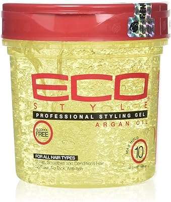 Styler gel coiffant eco à l'huile d'argan du maroc 16 oz. DIAYTAR COTE D'IVOIRE  réinvente vos achats en ligne en vous proposant une gamme incroyablement diverse de produits à prix réduits. Parcourez notre boutique en ligne et découvrez des articles discount pour la maison, l'électroménager, l'informatique, la mode et les gadgets, tout en réalisant d'importantes économies. Offrez-vous le meilleur sans vous ruiner grâce à notre sélection soigneusement choisie pour satisfaire tous vos besoins.