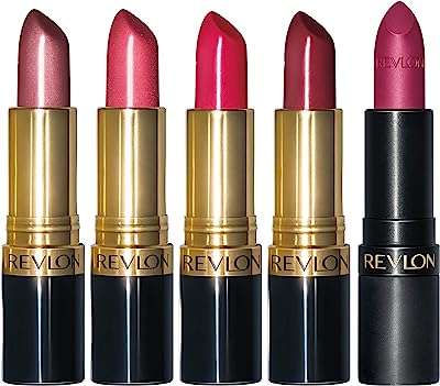 Rouge à lèvres super lustrous revlon 5 pièces coffret cadeau multi finitions. À la recherche de bonnes affaires ? Ne cherchez plus ! DIAYTAR COTE D'IVOIRE  est là pour vous. Avec une gamme complète de produits discount, allant de la maison à l'électroménager, de l'informatique à la mode et aux gadgets tendance, vous trouverez sûrement ce que vous cherchez tout en réalisant des économies substantielles.