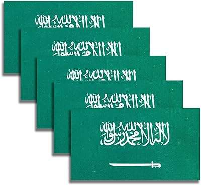 5 pièces autocollant drapeau de l'arabie saoudite en vinyle motif saoudite pour fenêtres. Plongez dans l'univers de DIAYTAR COTE D'IVOIRE, votre boutique en ligne de référence pour des offres discount incroyables. Des indispensables pour la maison aux appareils électroménagers haut de gamme, en passant par les produits informatiques de qualité et les articles de mode tendance, nous sommes là pour vous offrir une expérience shopping exceptionnelle à des prix défiant toute concurrence. Ne manquez pas cette opportunité de faire des économies tout en ajoutant de la valeur à votre quotidien !