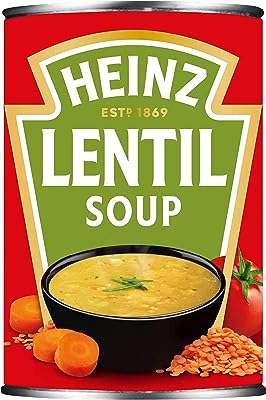 Soupe aux lentilles heinz 400g. DIAYTAR COTE D'IVOIRE, votre allié pour des achats malins et économiques. Plongez dans notre boutique en ligne remplie de produits discount, allant de l'électroménager à l'informatique, en passant par la mode et les gadgets, et découvrez une manière révolutionnaire de faire des emplettes en ligne. Bénéficiez de tarifs imbattables sans compromis sur la qualité et assurez-vous de trouver de véritables trésors à des prix défiants toute concurrence.