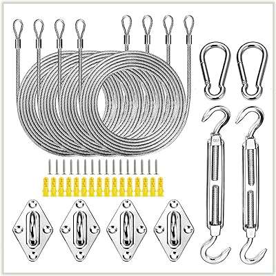 Zarmanui kit de fixation de voile d'ombrage 44 pièces kit d'outils 6 pouces pour l'installation. Looking for affordable yet quality products? Look no further than DIAYTAR COTE D'IVOIRE, the premier online store that brings you a vast assortment of discounted items. Explore our range of home essentials, electronics, fashionable apparel, and the latest gadgets, all at unbeatable prices that make your shopping experience truly remarkable.