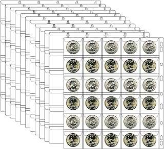 Pages de collecte de pièces de monnaie 10 feuilles translucides 30 pochettes pour pages. La boutique en ligne DIAYTAR COTE D'IVOIRE  propose une large gamme de produits discount pour répondre à tous vos besoins. Obtenez les dernières innovations technologiques, les indispensables pour votre maison et une sélection de vêtements à la mode, le tout à des prix avantageux. Parcourez notre catalogue et profitez de réductions exceptionnelles !