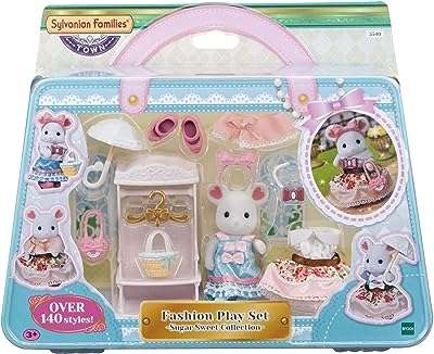 Coffret de jeu mode sylvanian families 5540 collection sugar sweet ensembles pour maison. Ne payez pas le prix fort, optez pour DIAYTAR COTE D'IVOIRE  et économisez sur tous vos achats ! Notre boutique en ligne vous propose une large gamme de produits discount pour équiper votre maison, des meubles élégants aux derniers gadgets électroniques. Bénéficiez de réductions imbattables sur les appareils informatiques de pointe et restez tendance avec nos vêtements et accessoires à petits prix. Profitez d'une expérience d'achat sans stress avec une livraison rapide et un service client exceptionnel !