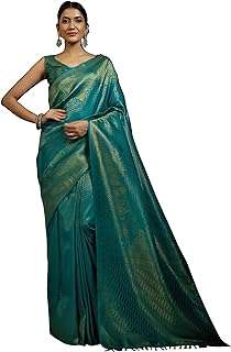 Sari en soie brute banarasi kanjivaram pour femme | de mariage indien diwali et chemisier. La boutique en ligne DIAYTAR COTE D'IVOIRE  propose une large gamme de produits discount pour répondre à tous vos besoins. Obtenez les dernières innovations technologiques, les indispensables pour votre maison et une sélection de vêtements à la mode, le tout à des prix avantageux. Parcourez notre catalogue et profitez de réductions exceptionnelles !