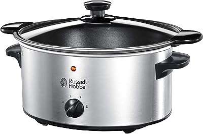 Russell hobbs 22740 56 mijoteuse à usage domestique mijoteuse cuisinière électrique 3 réglages de température. DIAYTAR COTE D'IVOIRE, votre destination en ligne pour des produits discount de première qualité. Découvrez notre sélection variée et abordable, allant de la maison à l'électroménager, de l'informatique à la mode et aux gadgets, et réalisez des économies substantielles. Peu importe vos besoins, nous avons tout ce qu'il vous faut à des prix compétitifs. Ne manquez pas nos offres spéciales et profitez d'un shopping en ligne facile et économique.