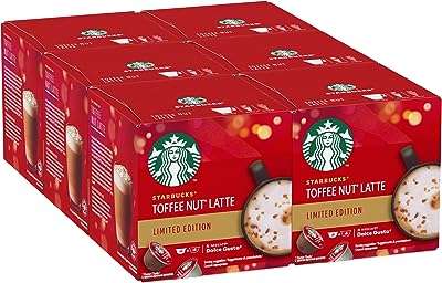 Dosettes de café starbucks nescafé dolce gusto toffee nut latte en édition. Dites adieu aux prix exorbitants avec DIAYTAR COTE D'IVOIRE, votre destination en ligne pour des produits discount de qualité. Du dernier cri en matière d'électroménager aux tendances de la mode à prix réduits, notre boutique en ligne propose une large gamme d'articles à des prix imbattables. Ne manquez pas nos offres spéciales qui vous permettront de réaliser d'énormes économies.