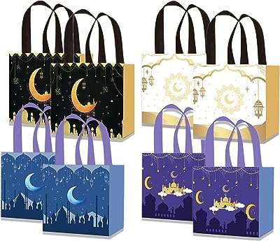 8 pièces sacs cadeaux non tissés avec compartiment inférieur de fête réutilisables pour la remise. Découvrez DIAYTAR COTE D'IVOIRE, la boutique en ligne généraliste qui propose une large sélection de produits à prix réduits : de l'électroménager à la mode en passant par l'informatique, trouvez tout ce dont vous avez besoin sans vous ruiner !
