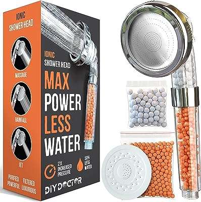 Pomme de douche ionique diy doctor avec perles d'eau pommeaux. DIAYTAR COTE D'IVOIRE, votre destination en ligne pour tous les produits discount dont vous avez besoin. Explorez notre large gamme de produits, allant des gadgets de dernière génération aux vêtements à la mode, en passant par les équipements informatiques et bien plus encore, le tout à des prix imbattables.