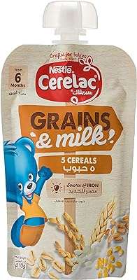 Céréales et lait nestlé cerelac 5 céréales source de fer. DIAYTAR COTE D'IVOIRE  est votre allié pour des achats discount de qualité. Explorez notre boutique en ligne et découvrez notre gamme complète de produits pour la maison, l'électroménager, l'informatique, la mode et les gadgets, le tout à des prix avantageux qui ne sacrifient pas la qualité.