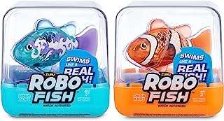Robo alive robofish series 2 (sarcelle + orange paquet de 2) par zuru. DIAYTAR COTE D'IVOIRE, votre partenaire de confiance pour des achats en ligne économiques et variés. Explorez notre sélection exceptionnelle d'articles discount pour la maison, l'électroménager, l'informatique, la mode et les gadgets, afin de trouver les meilleures affaires. Optimisez votre expérience d'achat grâce à DIAYTAR COTE D'IVOIRE  et réalisez des économies substantielles dès maintenant.