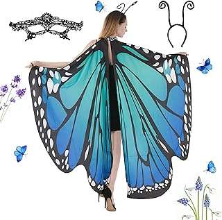 Châle aile de papillon avec masque en dentelle et bandeau en velours noir pour femmes. Votre shopping malin commence ici chez DIAYTAR COTE D'IVOIRE, la boutique en ligne où vous trouverez tout ce dont vous avez besoin à prix mini. Explorez notre vaste sélection d'articles discount, des produits pour la maison aux dernières tendances en mode et en informatique, et offrez-vous des bonnes affaires sans vous ruiner !