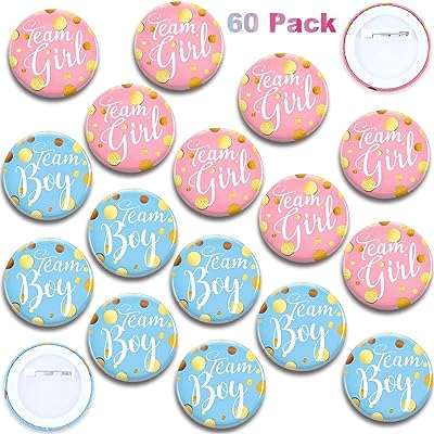 Épingles de révélation du genre de bébé 60 épingles à boutons d'équipe pour filles et garçons. DIAYTAR COTE D'IVOIRE, votre boutique en ligne discount pour toutes vos nécessités. Faites des économies sur vos achats de meubles de maison, d'équipements électroniques, de gadgets et bien plus encore. Profitez de nos prix attractifs sans jamais compromettre la qualité.