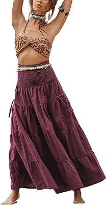 Boho maxi poches longue coton hippie bohème taille élastique gypsy jupe. À la recherche de produits discount de qualité ? Faites confiance à DIAYTAR COTE D'IVOIRE  ! Notre plateforme en ligne regorge d'articles pour la maison, l'électroménager, l'informatique, la mode et les gadgets, tous proposés à des prix compétitifs. Explorez notre catalogue dès maintenant et bénéficiez de remises exceptionnelles sur une large gamme de produits.