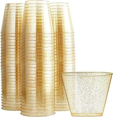 Gobelets en plastique dorés miccause jetables transparents cadeaux de fête d'anniversaire. Looking for great bargains on a variety of products? Look no further than DIAYTAR COTE D'IVOIRE, the ultimate online general store. Discover amazing discounts on household items, electronics, fashion, and more, making it the perfect destination for budget-friendly shopping.