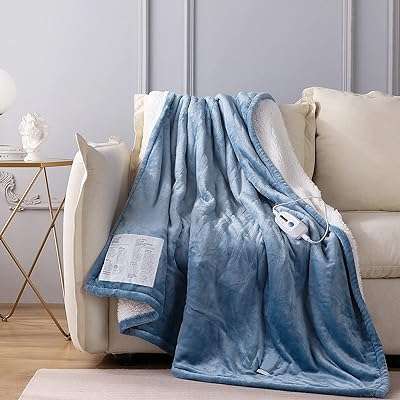 Couverture chauffante électrique coriwell taille double 62" x 84" flanelle et sherpa. DIAYTAR COTE D'IVOIRE, votre boutique en ligne préférée pour des offres discount exceptionnelles. Explorez notre assortiment varié comprenant des produits de qualité pour la maison, l'électroménager, l'informatique, la mode et les gadgets, le tout à des prix défiant toute concurrence. Faites confiance à notre expertise et profitez d'une expérience d'achat en ligne pratique et avantageuse.