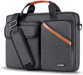 Sac pour ordinateur portable multi-poches ecozer 13-133 pouces sac à bandoulière